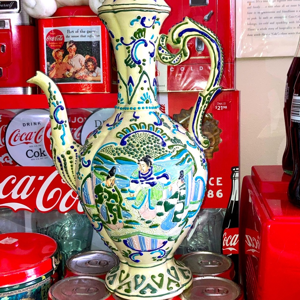 1950’s Handmade Chinese Warrior Tea Pourer
